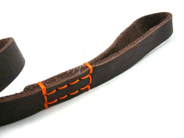 Wide Dog Leash - Heavy Duty Nylon Pet Leash With Ergonomic Handle For Medium And Large Dogs