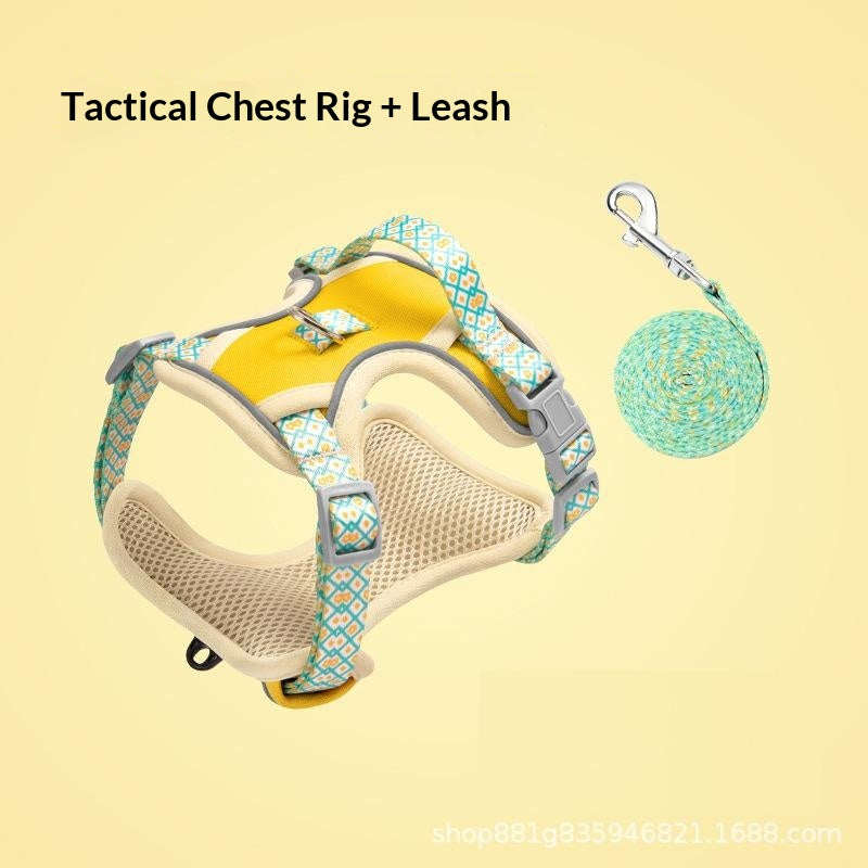 Adjustable H-Shaped Dog Chest Strap Leash