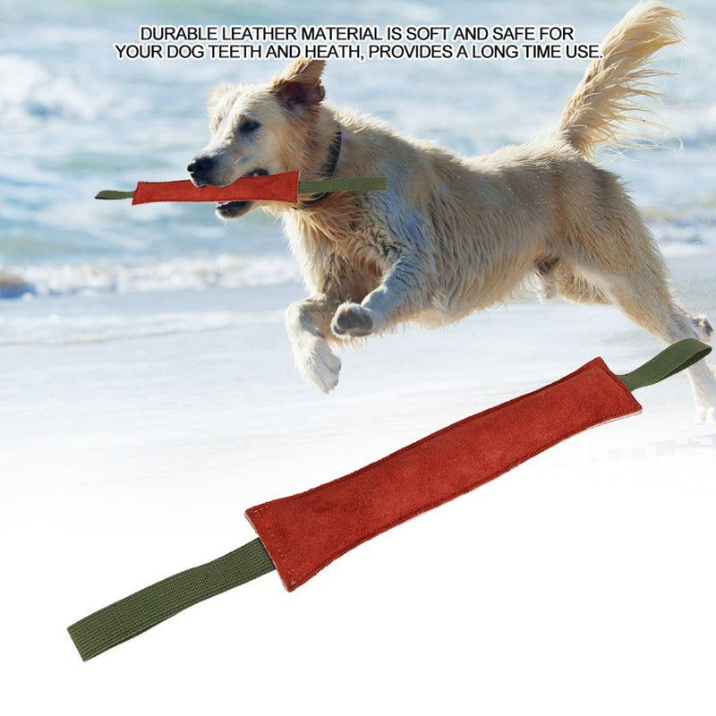 Cowhide Dog Bite Training Stick