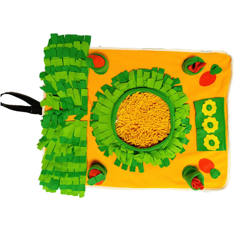 Fleece Pet Sniff Pad and Carrot