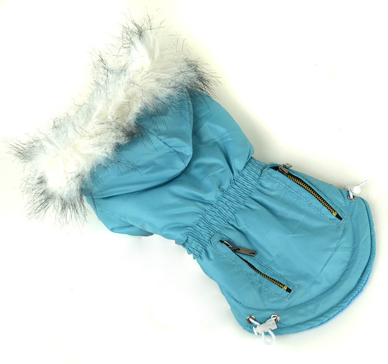 Zippered Pet Padded Clothes