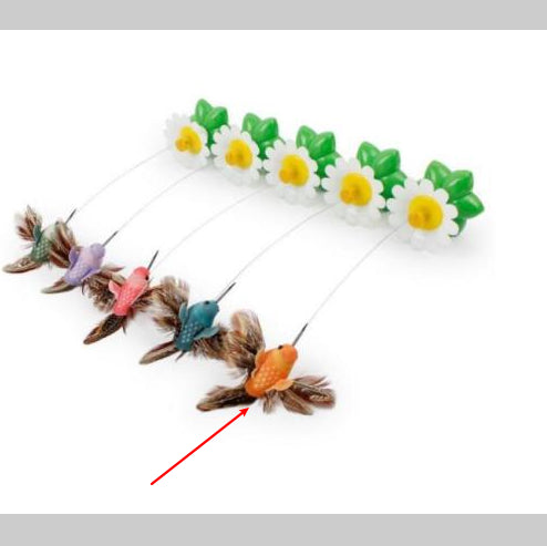 Electric Rotating Flower Butterfly And Bird Toy