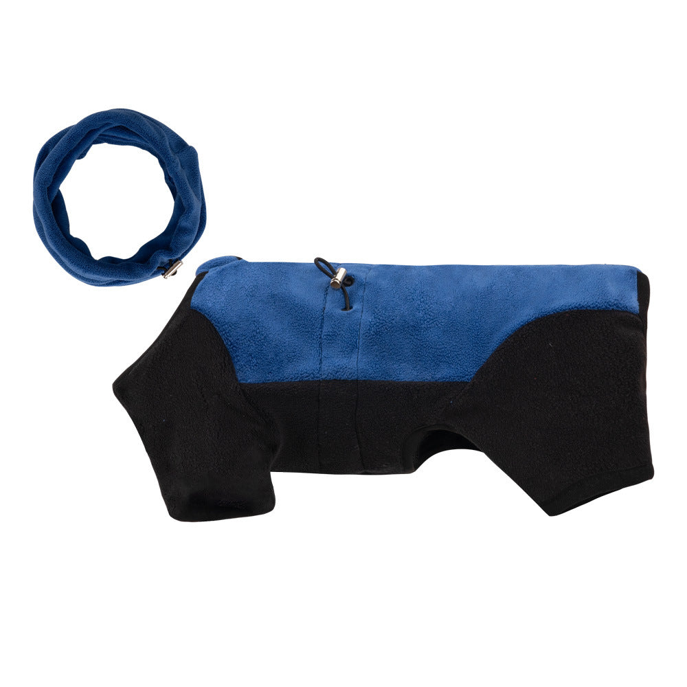 Pet Warm Collar Detachable Windproof Four-Leg Clothes