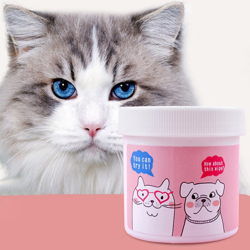 Pet Eye Non-Woven Cleaning Wipes 120 Pieces