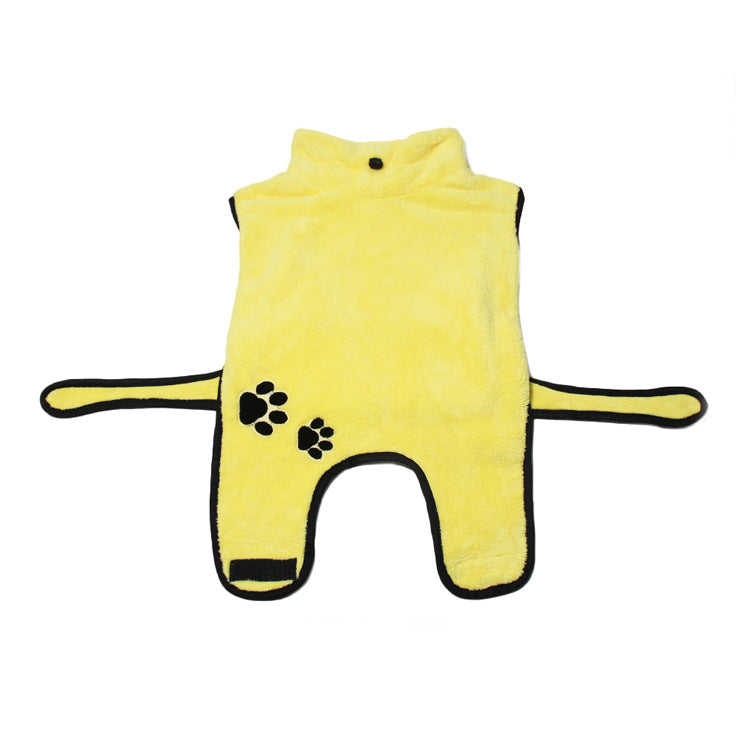 Soft Absorbent Embroidered Pet Pajamas