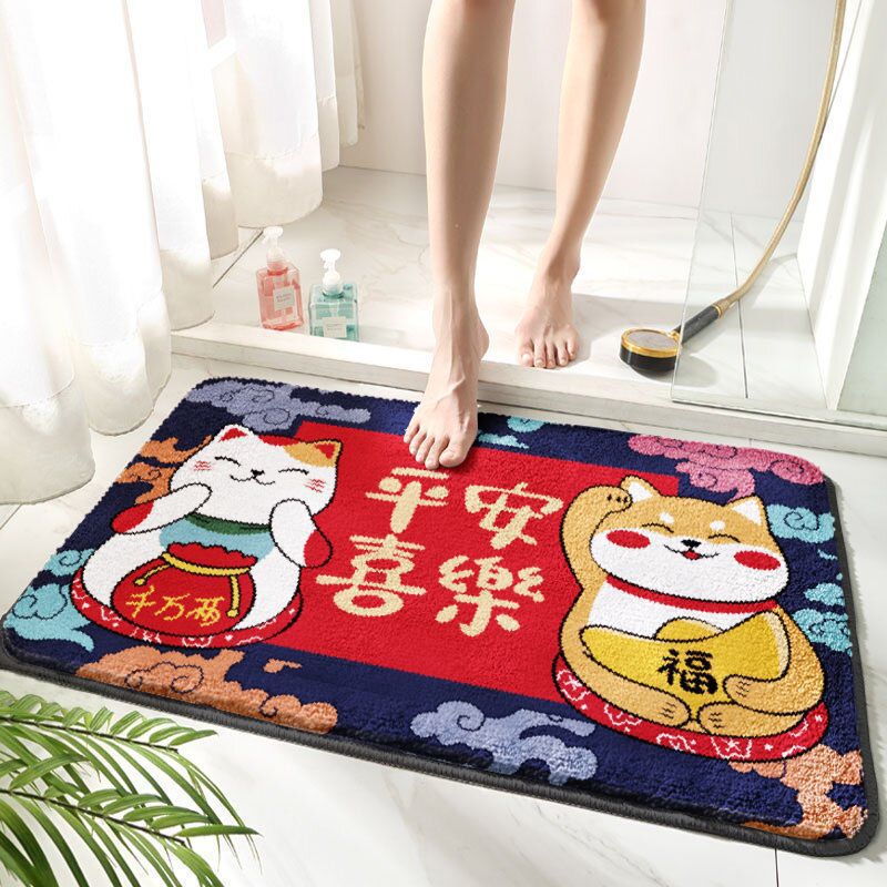 Cartoon Absorbent Non-Slip Bathroom Mat