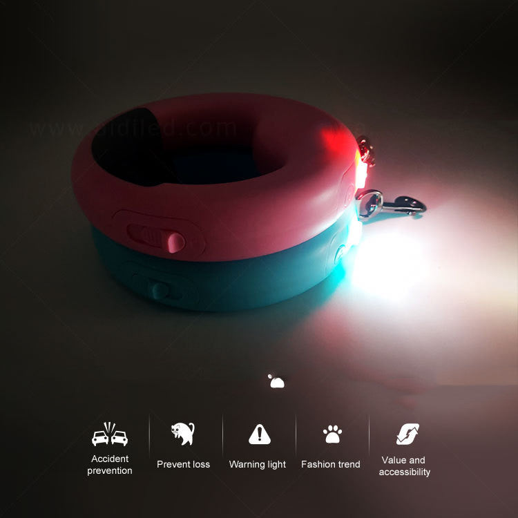 LED Automatic Retractable Dog Leash