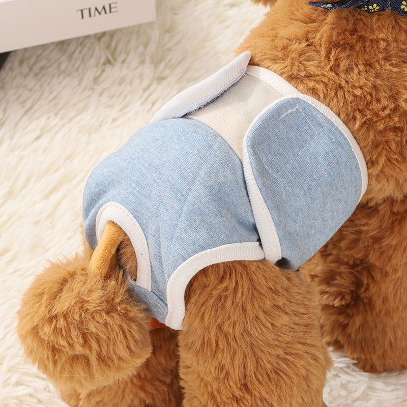 Breathable Pure Cotton Dog Safety Pants
