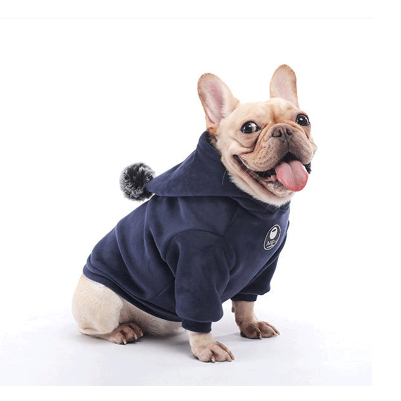 Dog Clothes Autumn And Winter Clothes Super Soft Sweater Thick Warm Sweater Corgi Schnauzer Fleece