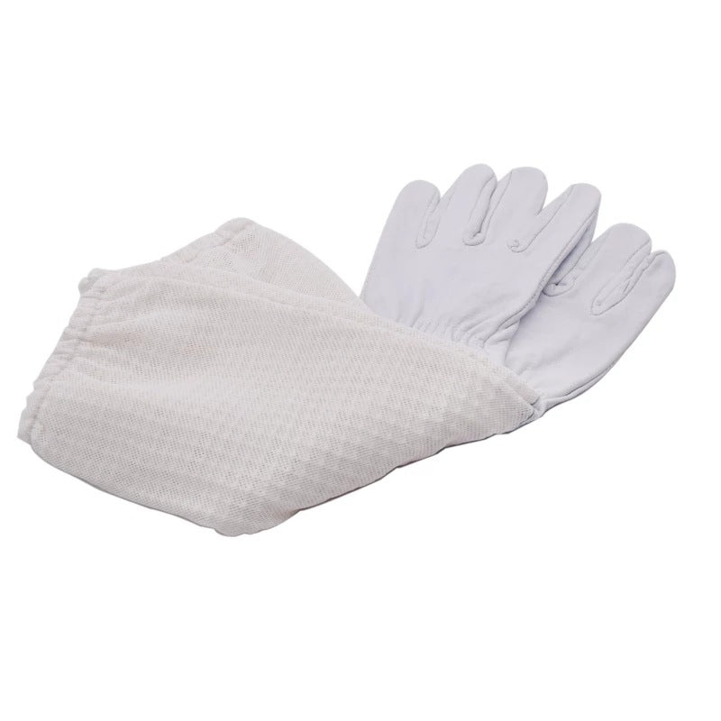 Three-Layer Breathable Mesh Anti-Bee Gloves