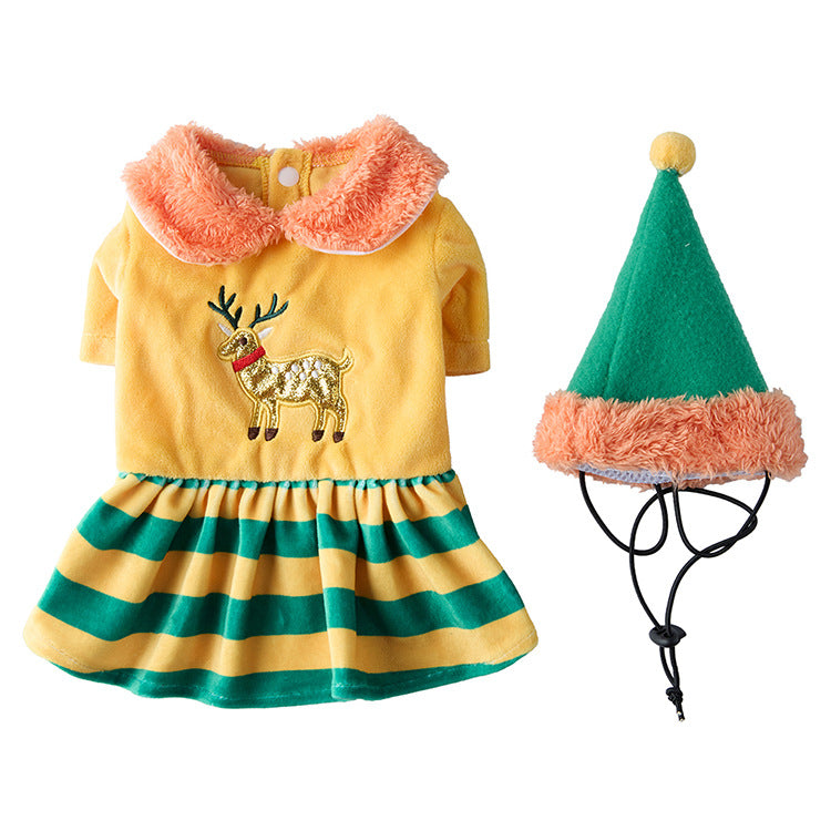 Halloween Christmas Dog Costume