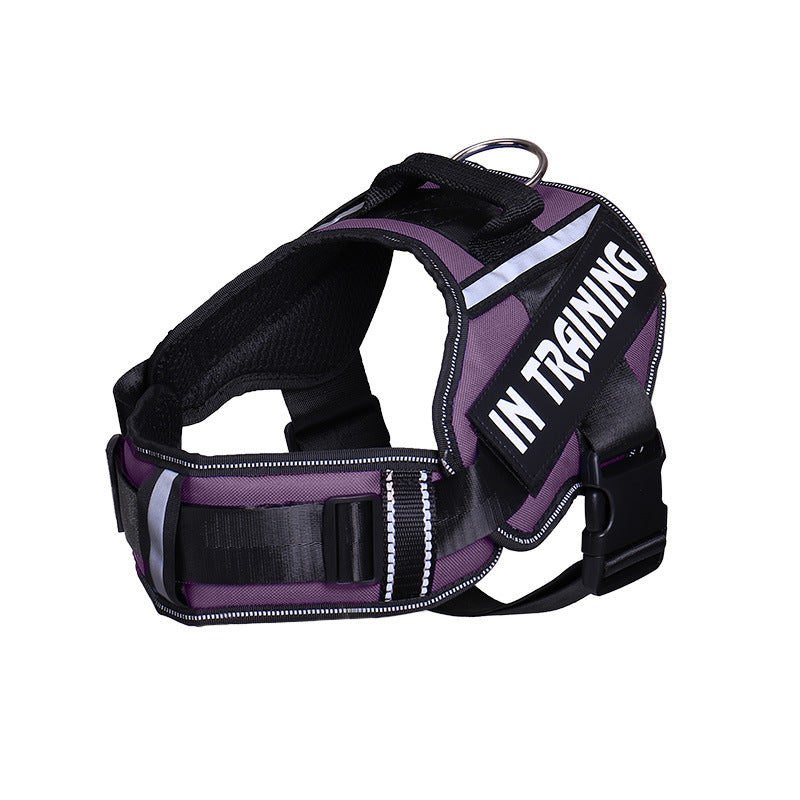 Reflective Custom Dog Chest Harness Leash