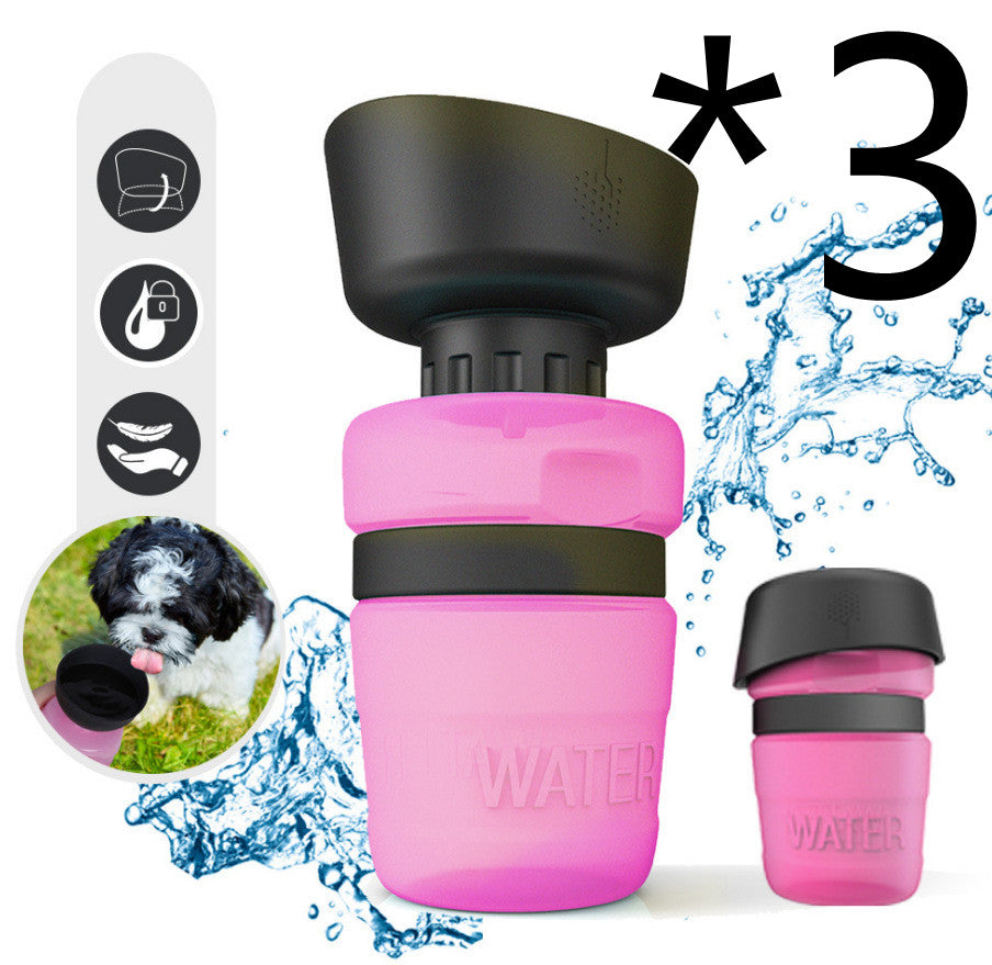 Silicone Pet Travel Water Bottle