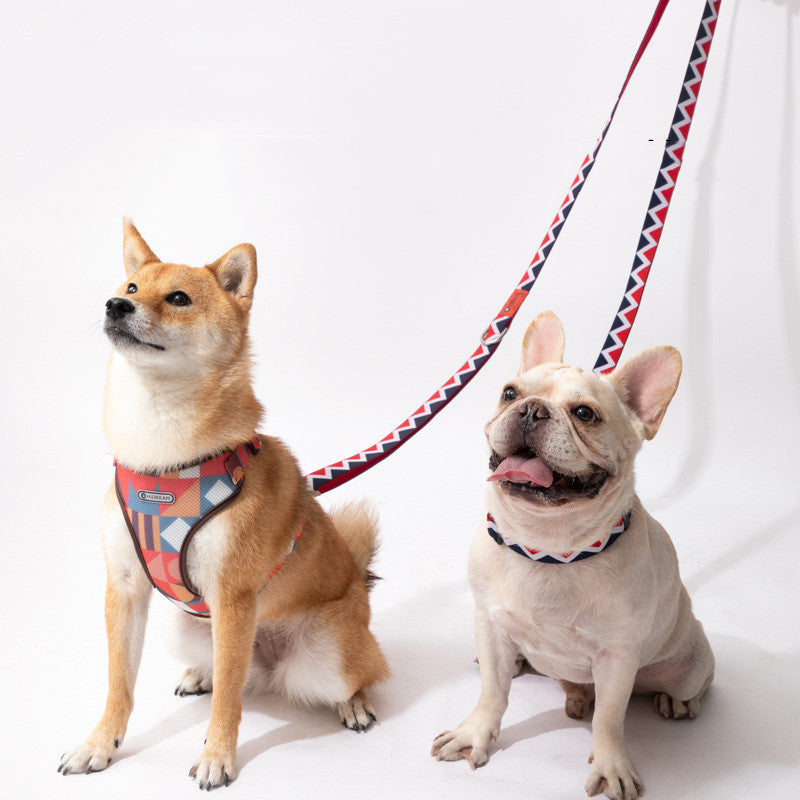 Rainbow Hands-Free Multifunctional Traction Rope Can Be Adjusted