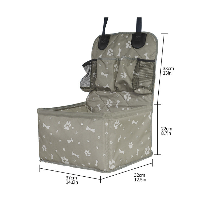 Pet Car Safety Seat In-Car Safety Travel Bag