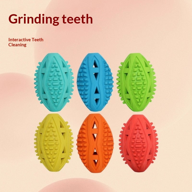 Rubber Pet Toys for Teething and Bite Resistance