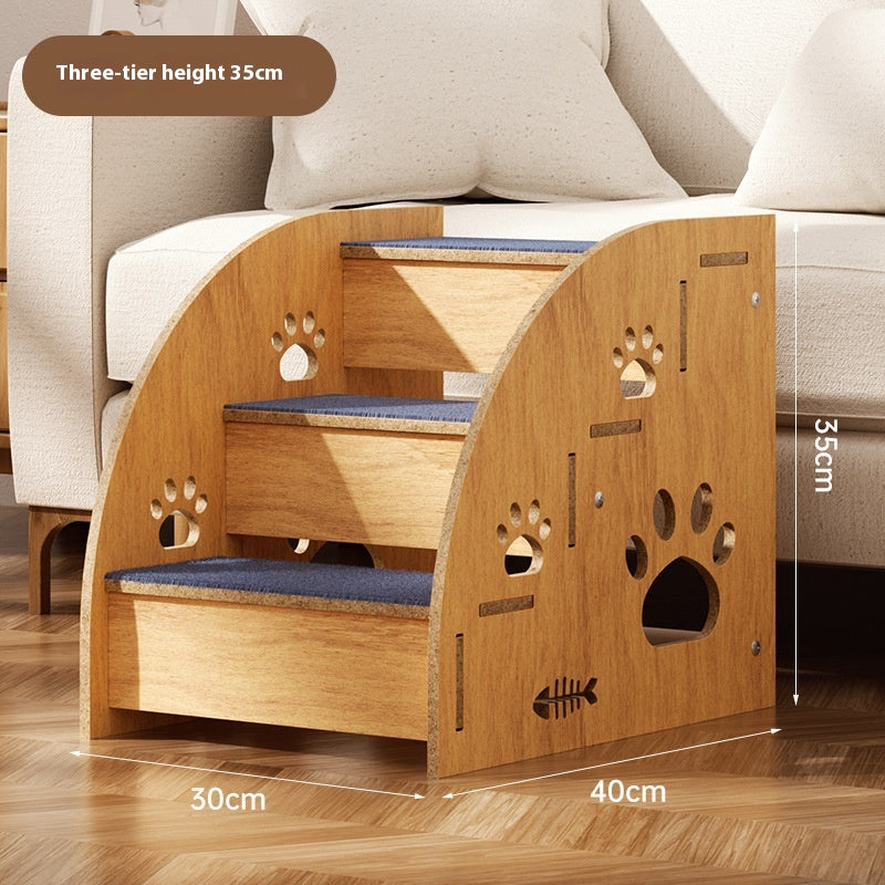 Pet Small Dog Anti-Skid Wear-Resistant Auxiliary Stairs