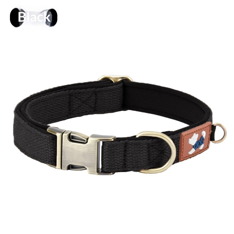 Adjustable Dog Collar With Cotton Lining