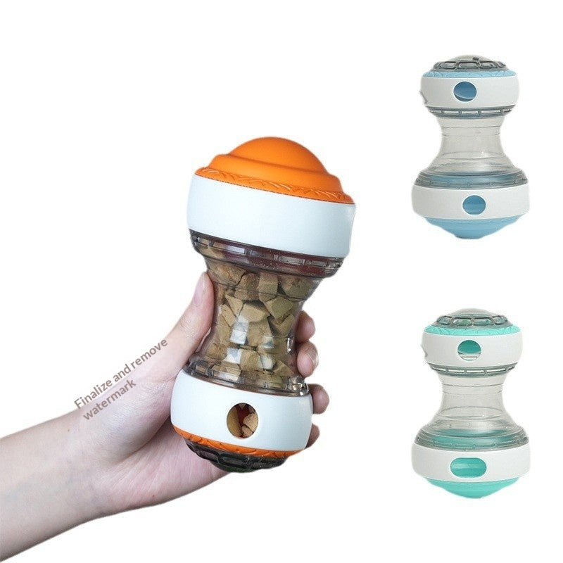 Rolling Treat-Dispensing Ball For Slow-Feeding Training Dog Toy For Slower Eating