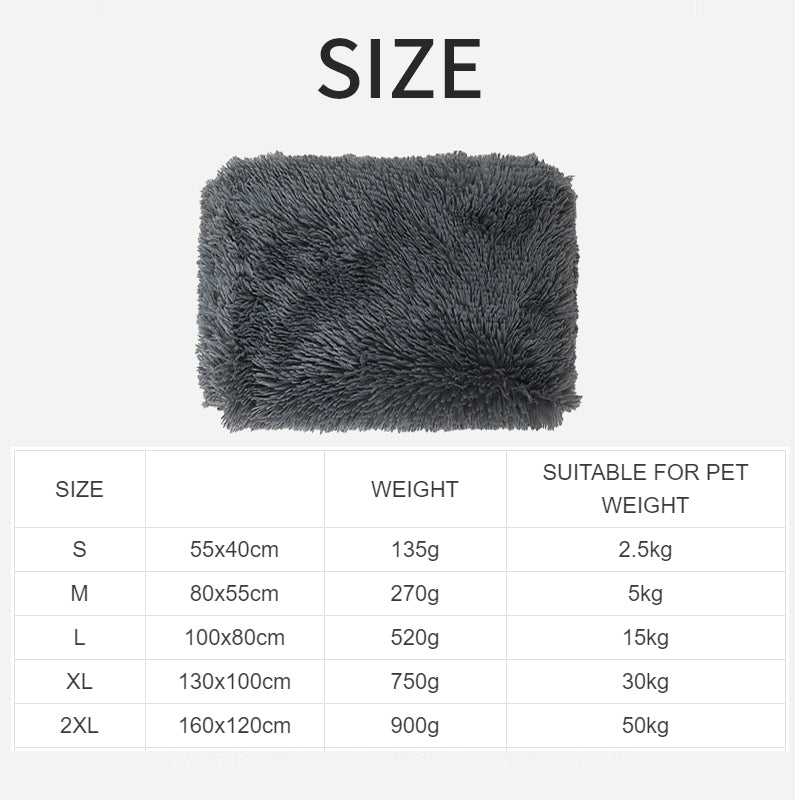 Dog Bed And Extra Matching Cover Sheet Dog Crate Pad Ultra Soft Dog Bed Mat Washable Pet Kennel Bed With Non-Slip Bottom Fluffy Plush Sleepi