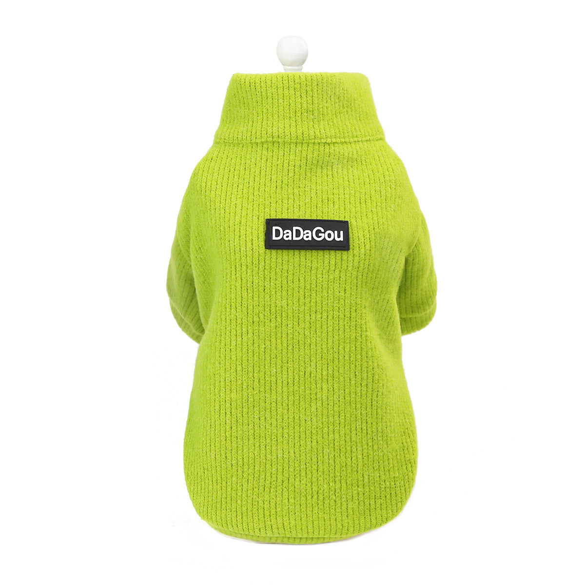 Wool Zip-Up Dog Sweater