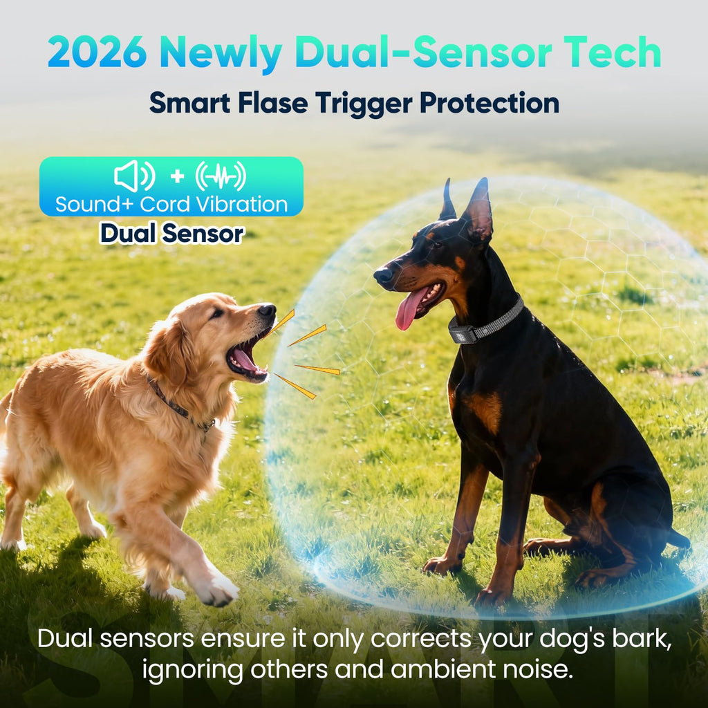 Rechargeable Smart Dog Bark Collar
