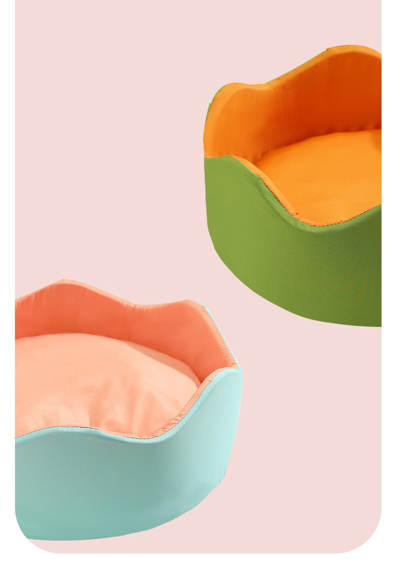 Breathable Ice Silk Pet Dog Bed