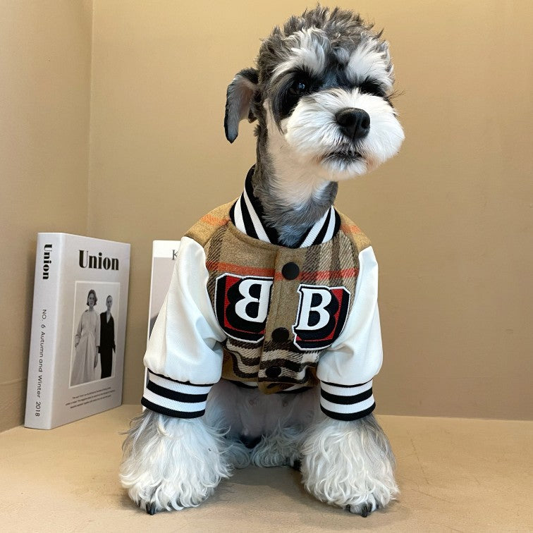 Winter Wool Padded Dog Jacket