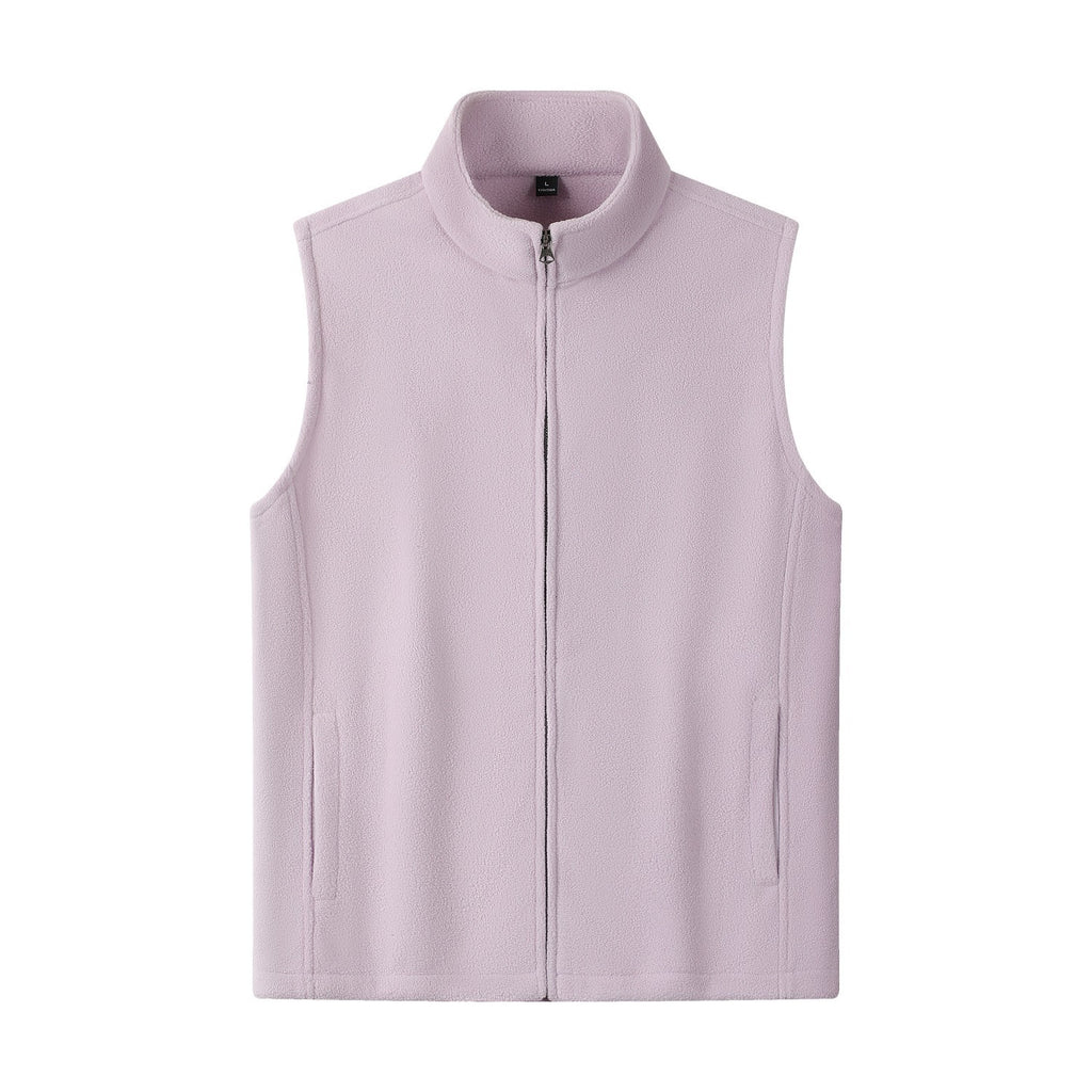 Men's Zip Fleece Cardigan Vest