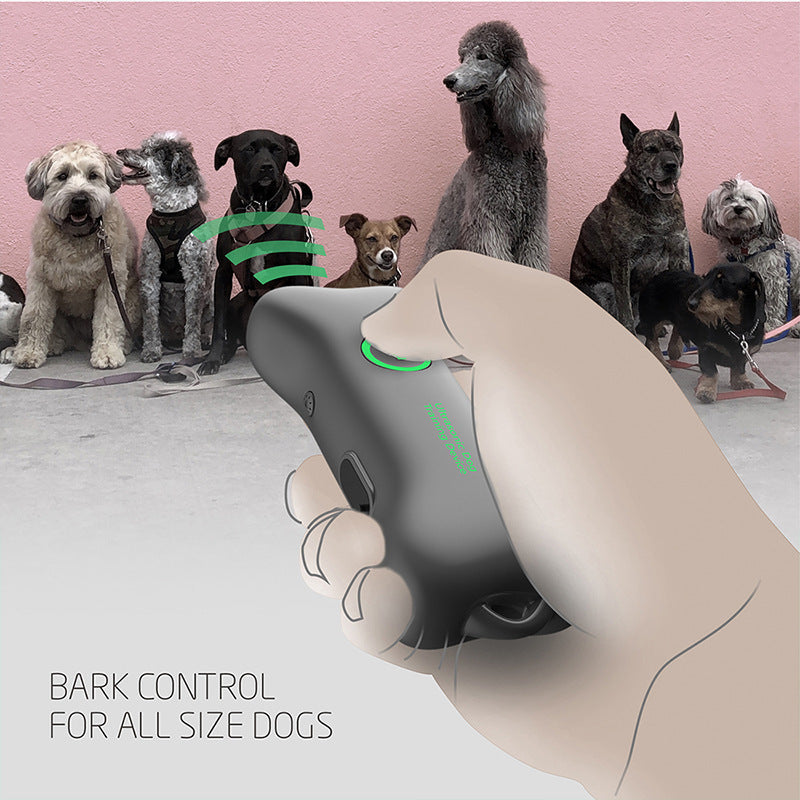 Portable Ultrasonic Anti-Bark Dog Repellent Trainer
