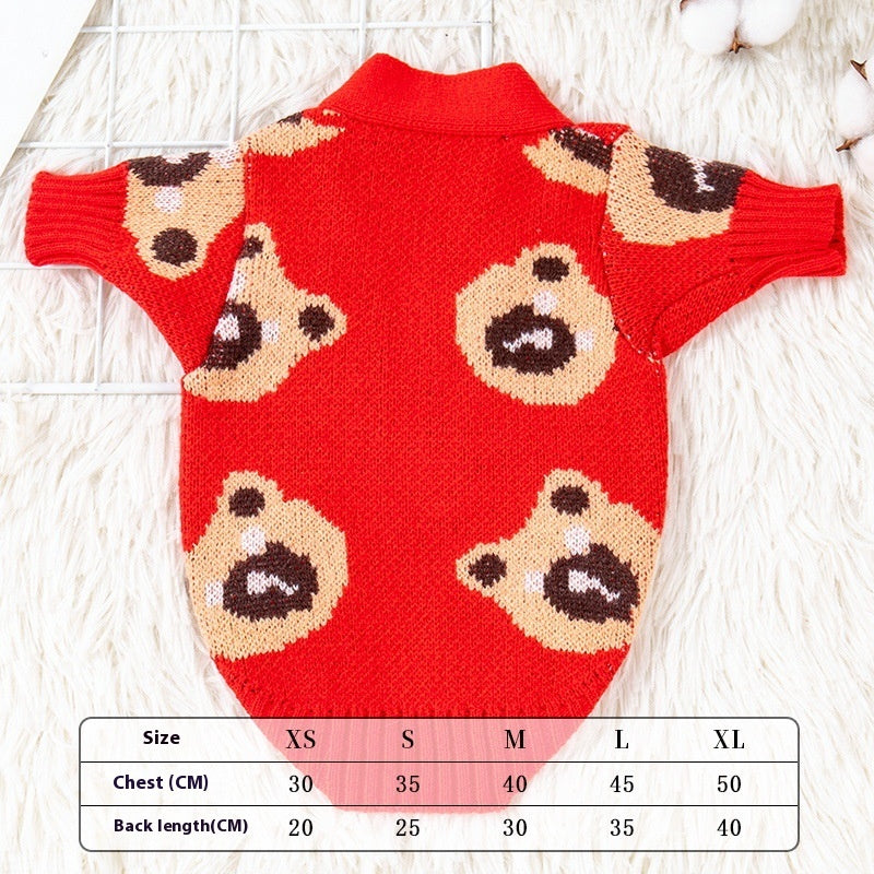 Cute Casual Small Dog Sweater