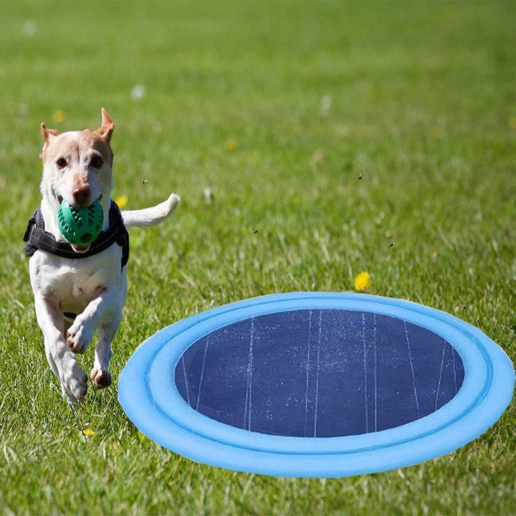 Outdoor Children'S Water Spray Pet Mat Letter Pvc