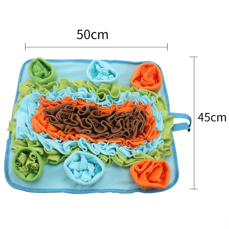 Fleece Snuffle Mat for Dogs
