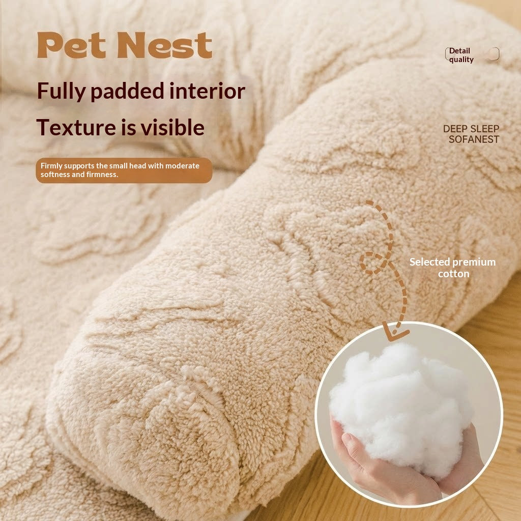Non-Slip Dog Bed Sofa Cushion