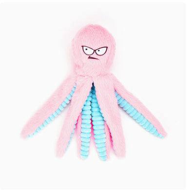 Stuffed Squeaky Octopus Dog Toy