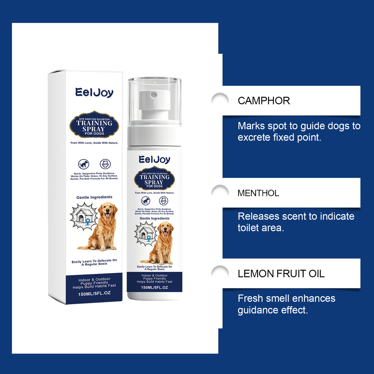 Dog Toilet Training Spray Daily Aid Gentle Training Guide Toilet Positioning Convenient Spray