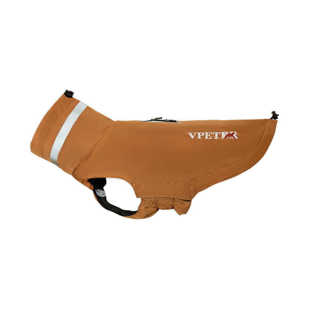 Reflective Windproof Dog Rain Poncho