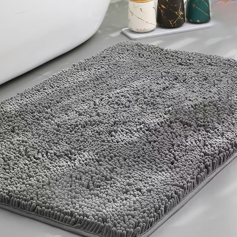 Dog Door Mat For Muddy Paws 30X20, Absorbs Moisture And Dirt Doormat, Non-Slip Washable Quick Dry Chenille Front Door Mat Indoor Entrance, E