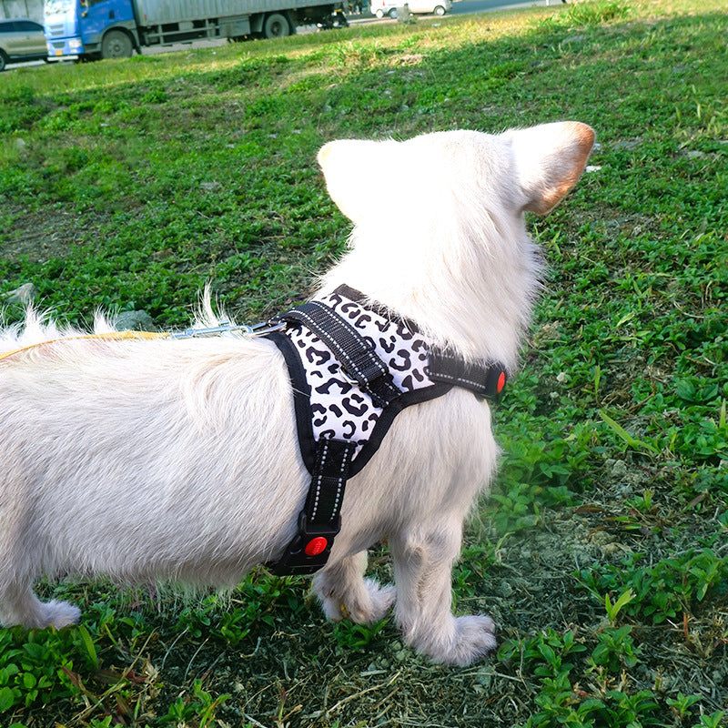 Medium Large Dog Pet Dog Saddle Chest Strap Explosion-Proof
