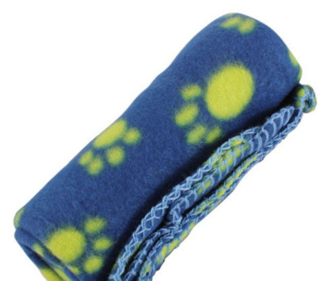 Double-Sided Flannel Dog Bath Towel