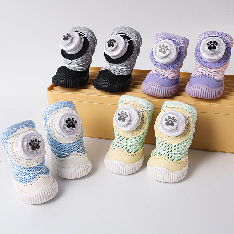 Mesh Non-Slip Soft-Soled Shoes for Small Pets