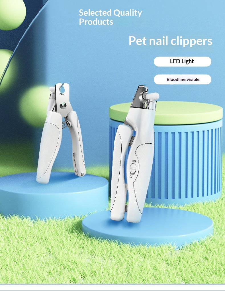 Rechargeable LED Pet Nail Clipper