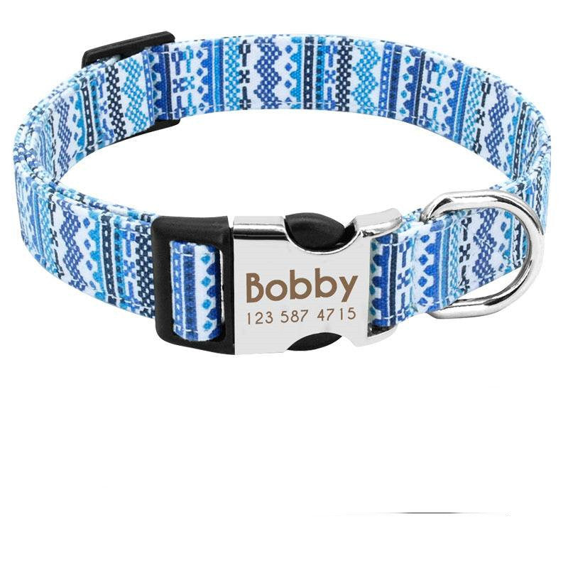 Anti-Lost Collar Alloy Metal Pet Supplies