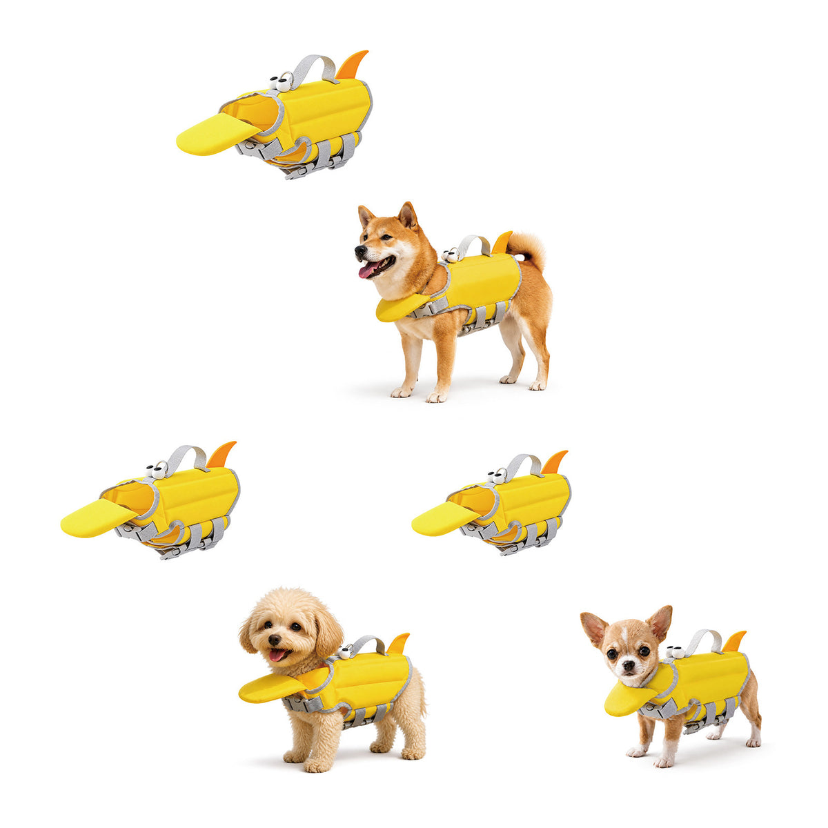 Dog Buoyancy Vest Anti-Sinking Swimming Aid