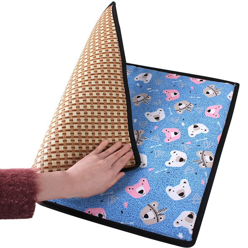 Teddy Dog Double-Sided Pet Mat