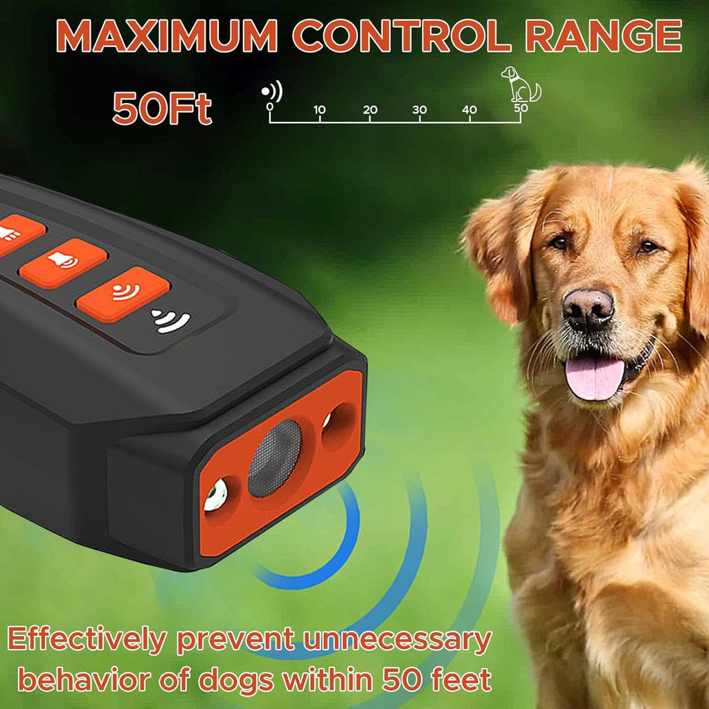 Three-Mode Ultrasonic Dog Bark Deterrent