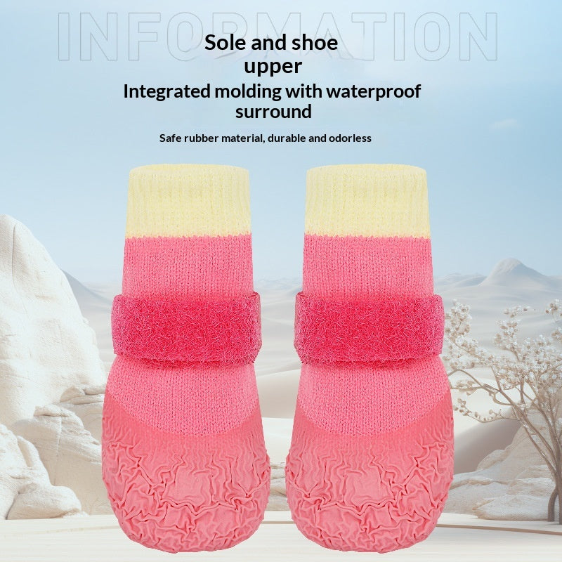 Waterproof Anti-Slip Winter Dog Booties