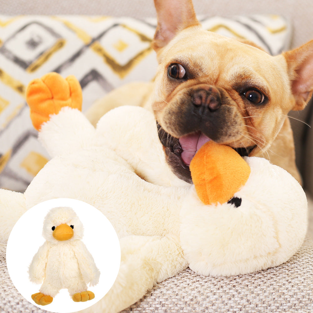 Dog Plush Duckling Vocal Toy