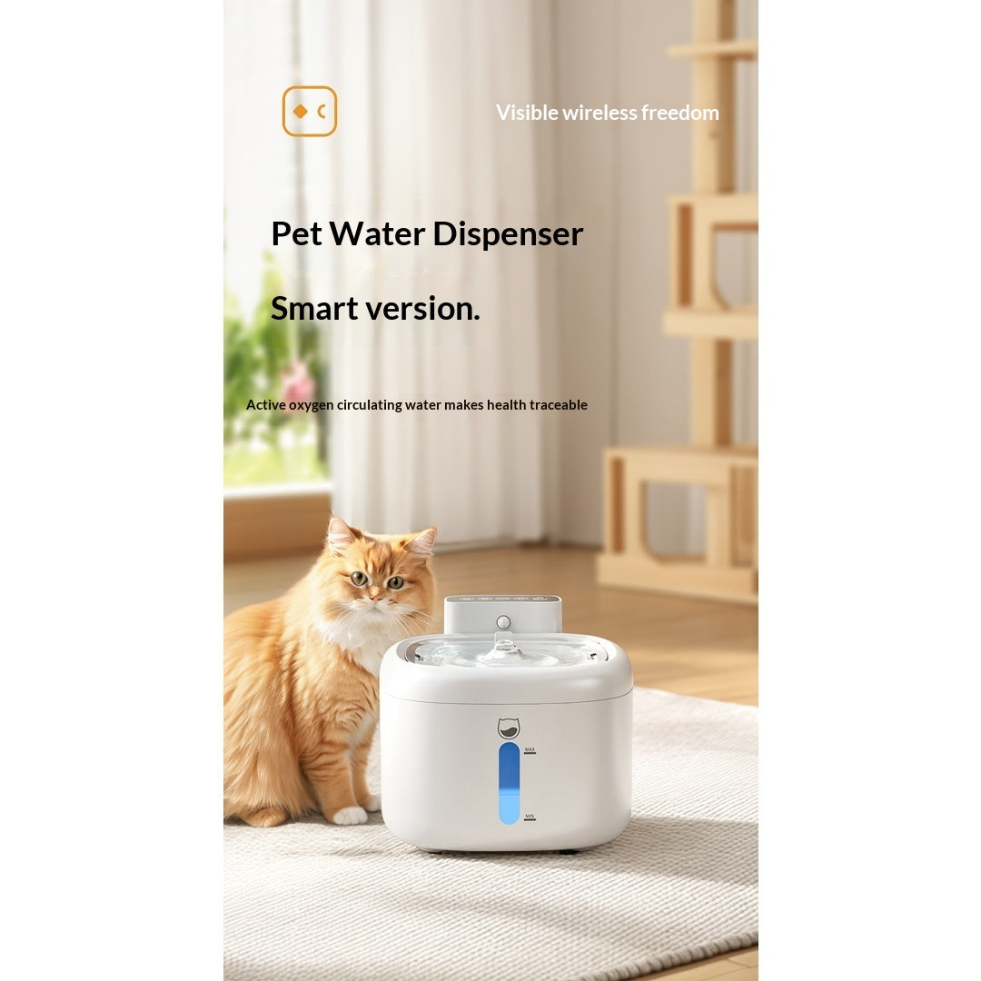 Smart Wireless Filtered Pet Water Fountain