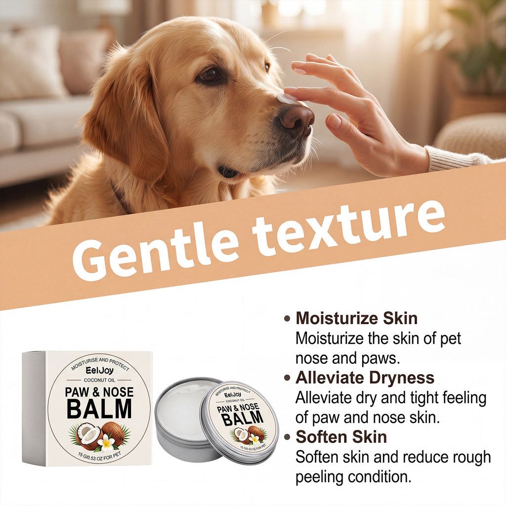 Eeljoy Pet Paw And Nose Care Wax Pet Paw And Nose Moisturizing And Nourishing Cream For Daily Dry And Cracked Care